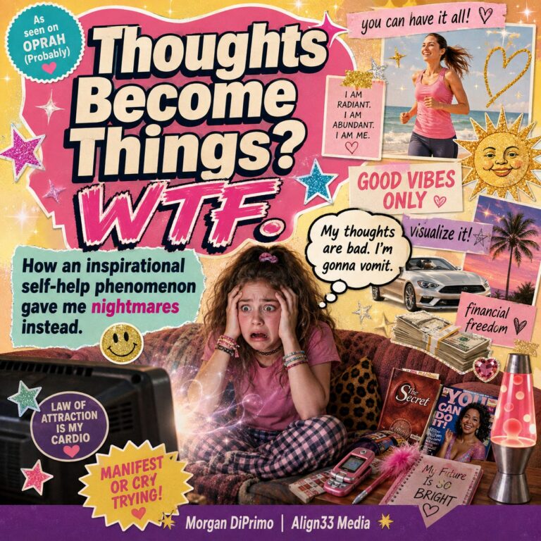 Thoughts Become Things? What the Fuck.